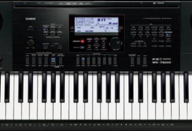 Thông tin về đàn Organ Casio WK-7600